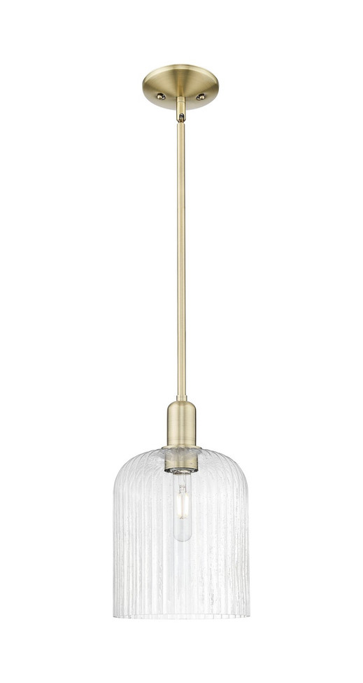 Innovations - 716-1S-AB-G559-8SDY - One Light Mini Pendant - Arcadia - Antique Brass