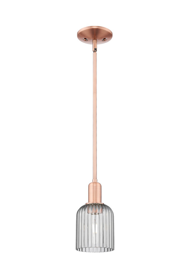 Innovations - 716-1S-AC-G559-5SM - One Light Mini Pendant - Arcadia - Antique Copper