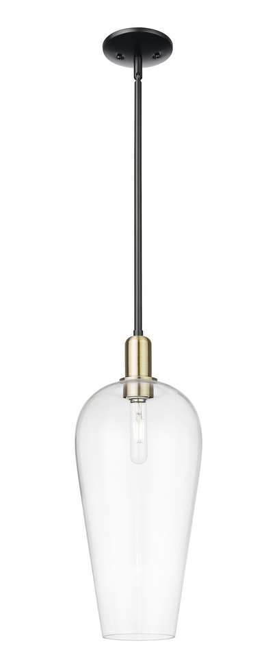 Innovations - 716-1S-BAB-G456-8CL - One Light Mini Pendant - Arcadia - Black Antique Brass