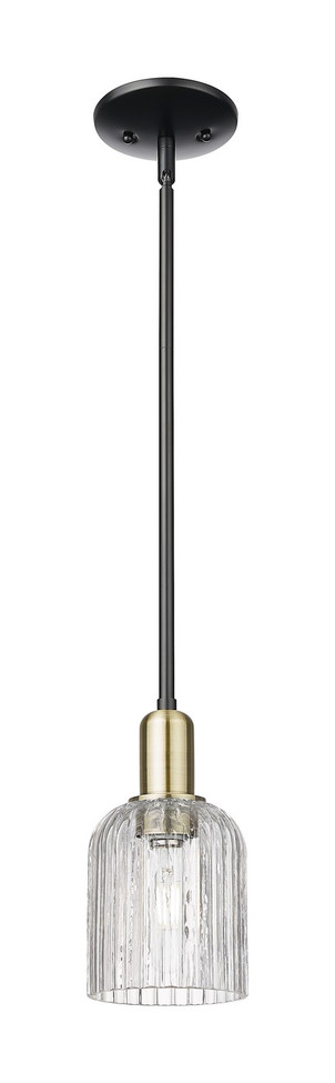 Innovations - 716-1S-BAB-G559-5CL - One Light Mini Pendant - Arcadia - Black Antique Brass