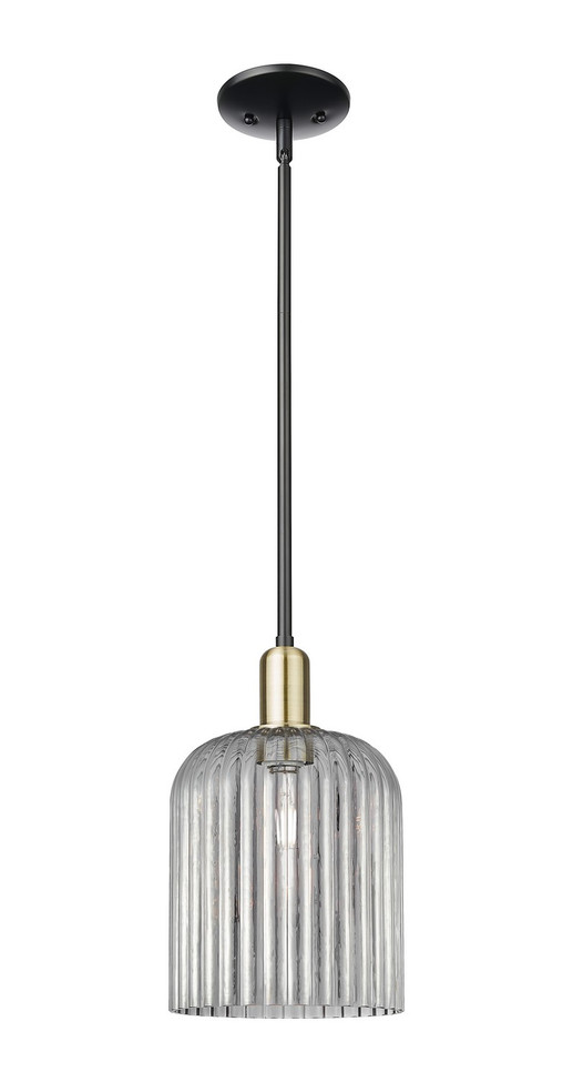 Innovations - 716-1S-BAB-G559-8SM - One Light Mini Pendant - Arcadia - Black Antique Brass