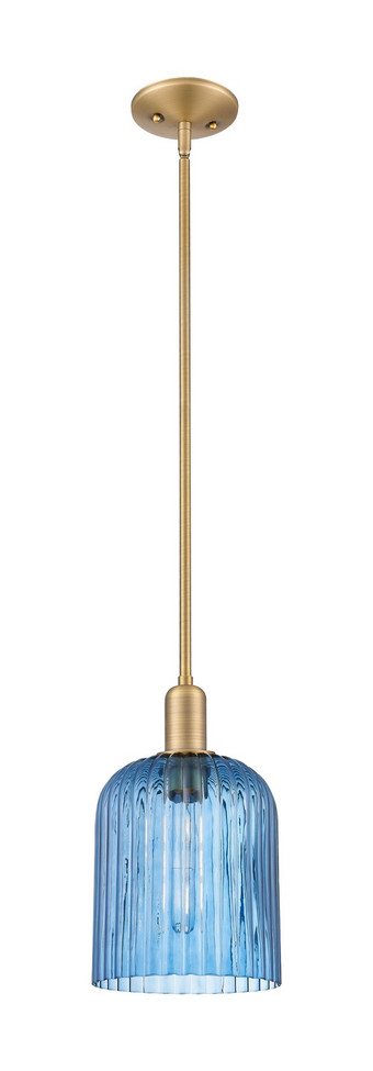 Innovations - 716-1S-BB-G559-8BL - One Light Mini Pendant - Arcadia - Brushed Brass