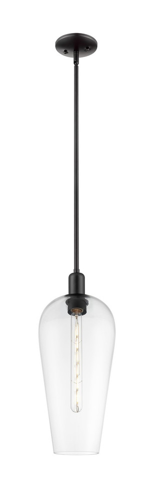 Innovations - 716-1S-BK-G456-8CL - One Light Mini Pendant - Arcadia - Matte Black