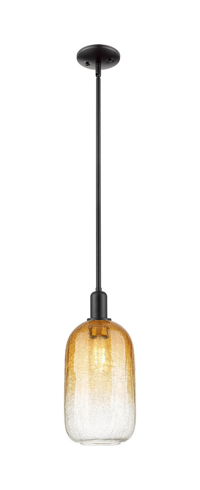 Innovations - 716-1S-BK-G482-7AM - One Light Mini Pendant - Arcadia - Matte Black