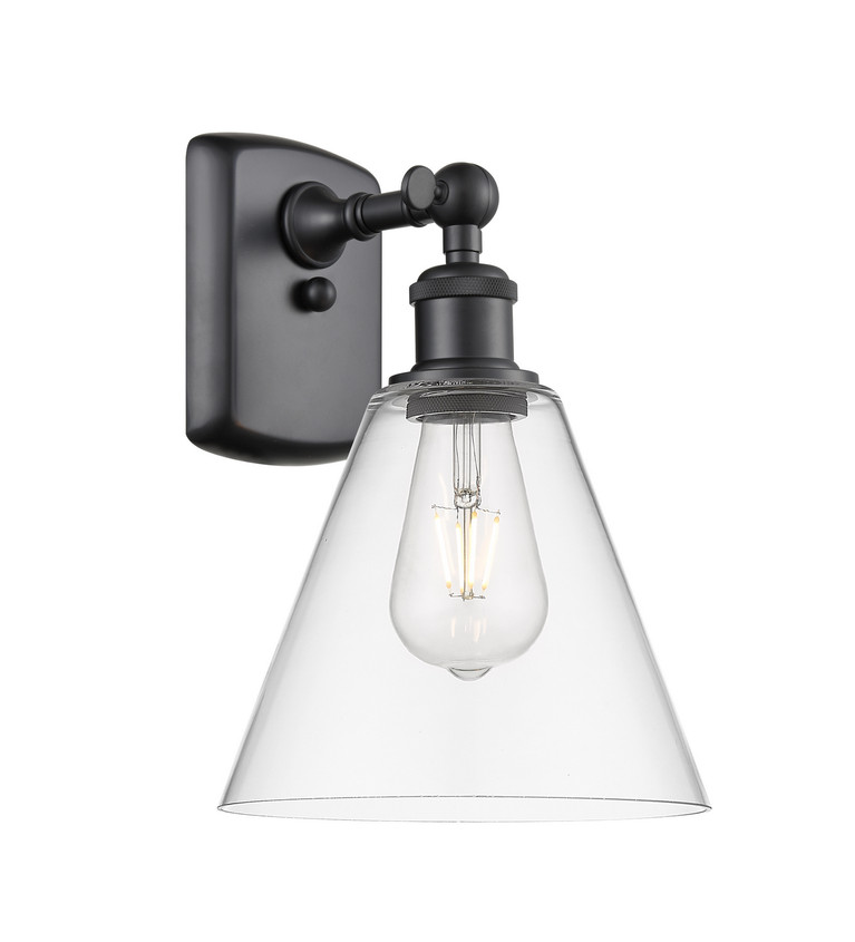 manufacturer_finish:Matte Black|manufacturer_glass:Clear Berkshire 8|light_output:220.00lm|color_temperature:2200K|cri:99