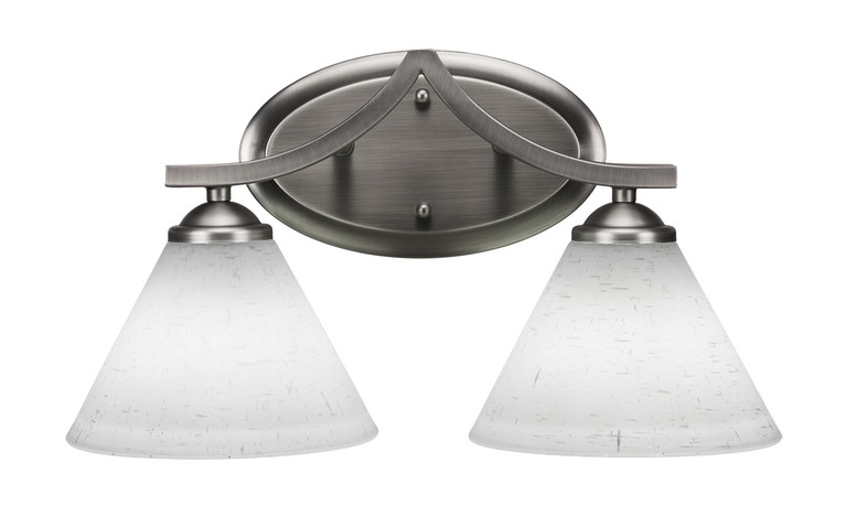 Toltec Lighting - 552-GP-312 - Two Light Bath Bar - Zilo - Graphite