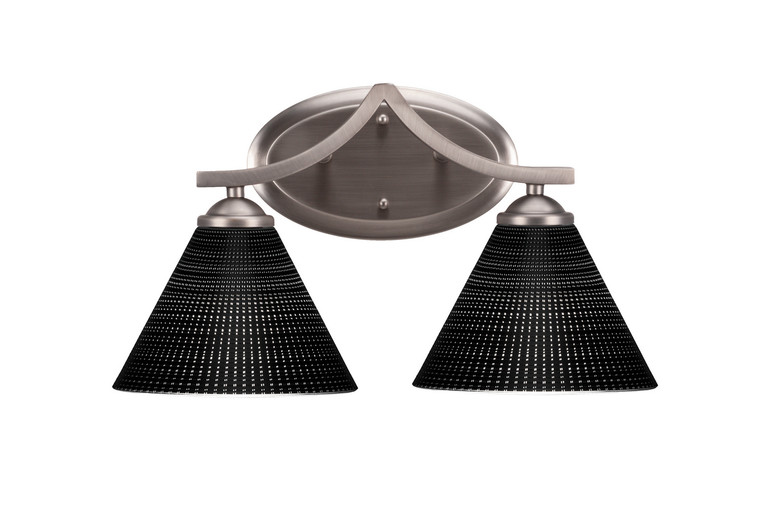 Toltec Lighting - 552-GP-4059 - Two Light Bath Bar - Zilo - Graphite