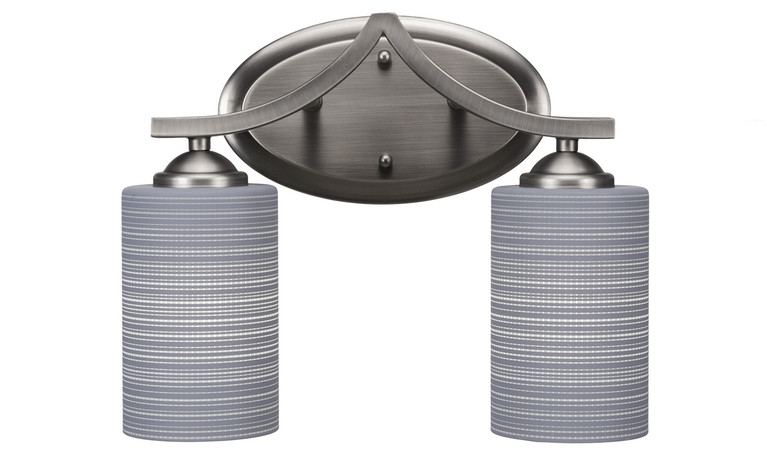 Toltec Lighting - 552-GP-4062 - Two Light Bath Bar - Zilo - Graphite