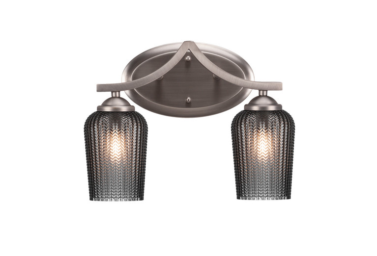 Toltec Lighting - 552-GP-4252 - Two Light Bath Bar - Zilo - Graphite