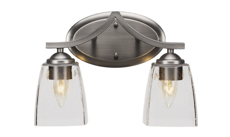 Toltec Lighting - 552-GP-461 - Two Light Bath Bar - Zilo - Graphite