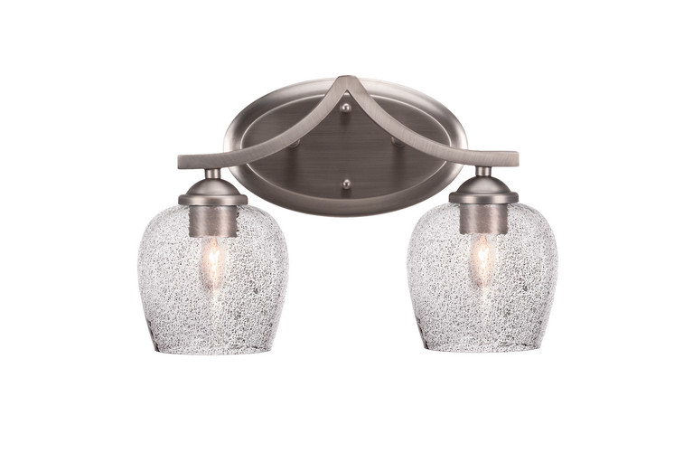 Toltec Lighting - 552-GP-4812 - Two Light Bath Bar - Zilo - Graphite