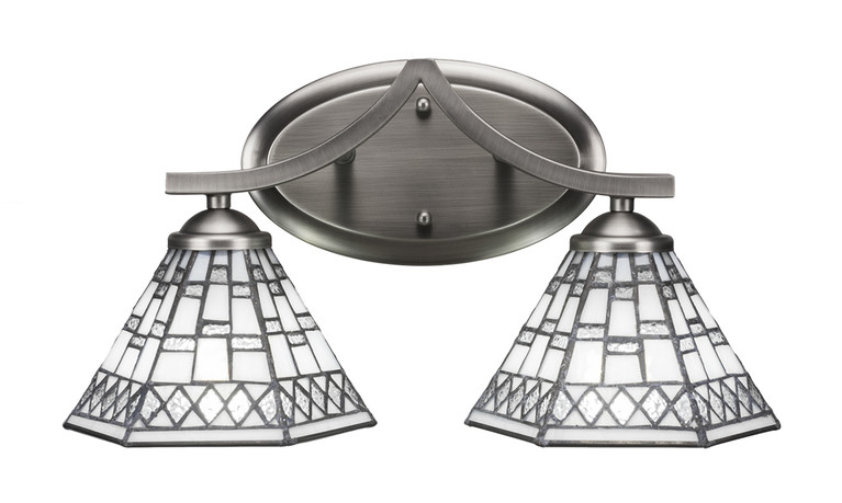 Toltec Lighting - 552-GP-9105 - Two Light Bath Bar - Zilo - Graphite