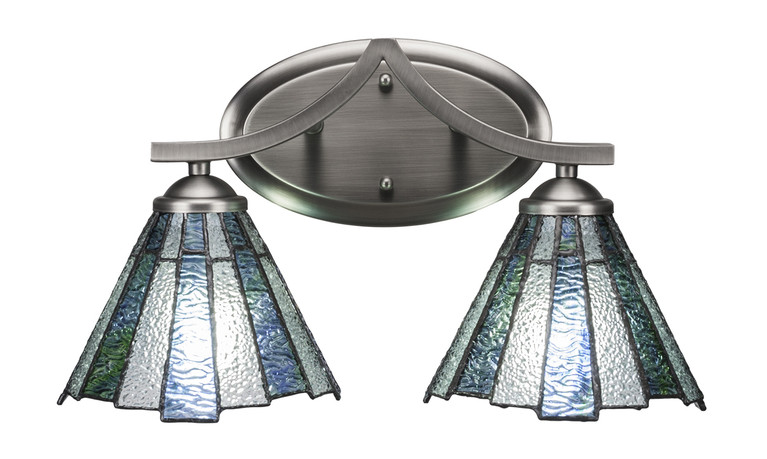 Toltec Lighting - 552-GP-9325 - Two Light Bath Bar - Zilo - Graphite