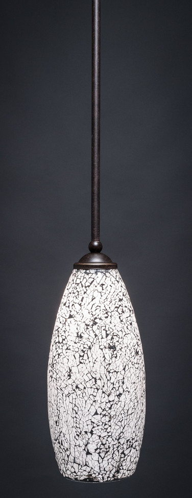 Toltec Lighting - 560-DG-416 - One Light Mini Pendant - Zilo - Dark Granite