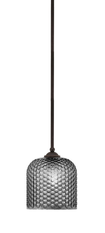 Toltec Lighting - 560-DG-4912 - One Light Mini Pendant - Zilo - Dark Granite