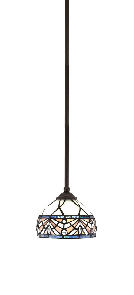 Toltec Lighting - 560-DG-9485 - One Light Mini Pendant - Zilo - Dark Granite