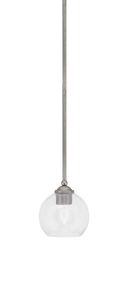 Toltec Lighting - 560-GP-4100 - One Light Mini Pendant - Zilo - Graphite