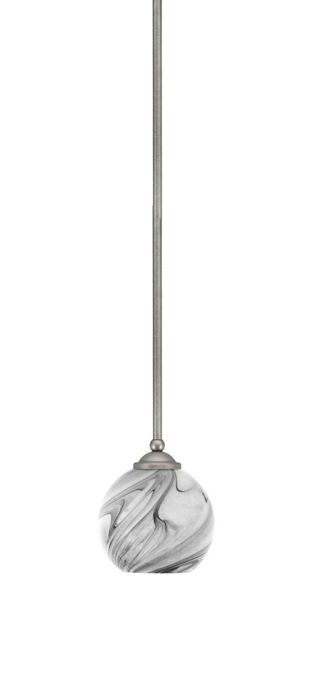 Toltec Lighting - 560-GP-4109 - One Light Mini Pendant - Zilo - Graphite