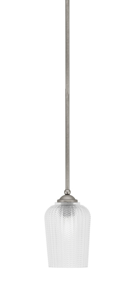 Toltec Lighting - 560-GP-4250 - One Light Mini Pendant - Zilo - Graphite