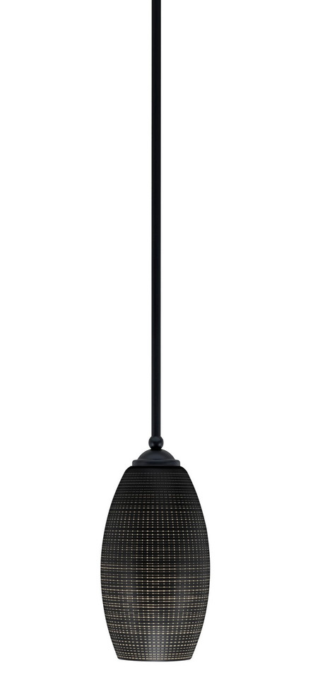 Toltec Lighting - 560-MB-4049 - One Light Mini Pendant - Zilo - Matte Black
