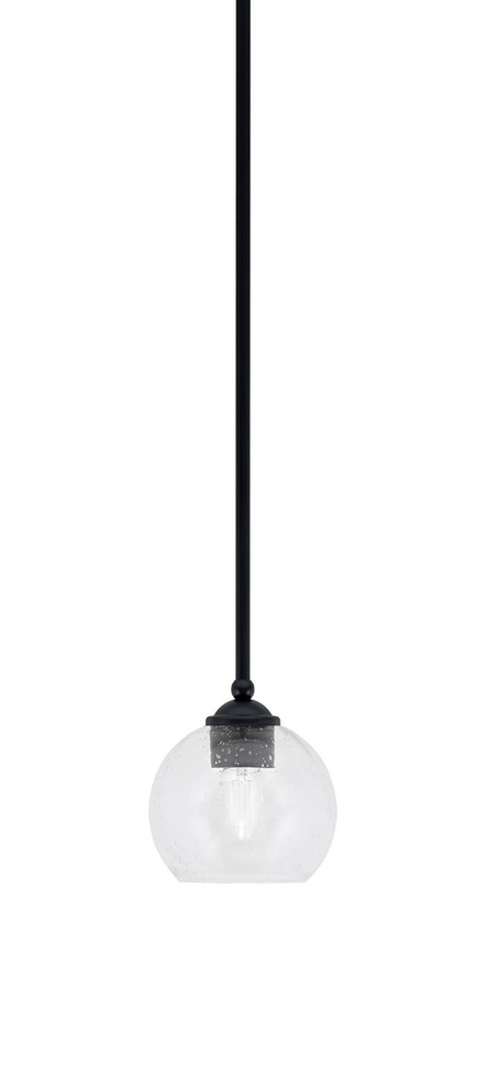 Toltec Lighting - 560-MB-4100 - One Light Mini Pendant - Zilo - Matte Black