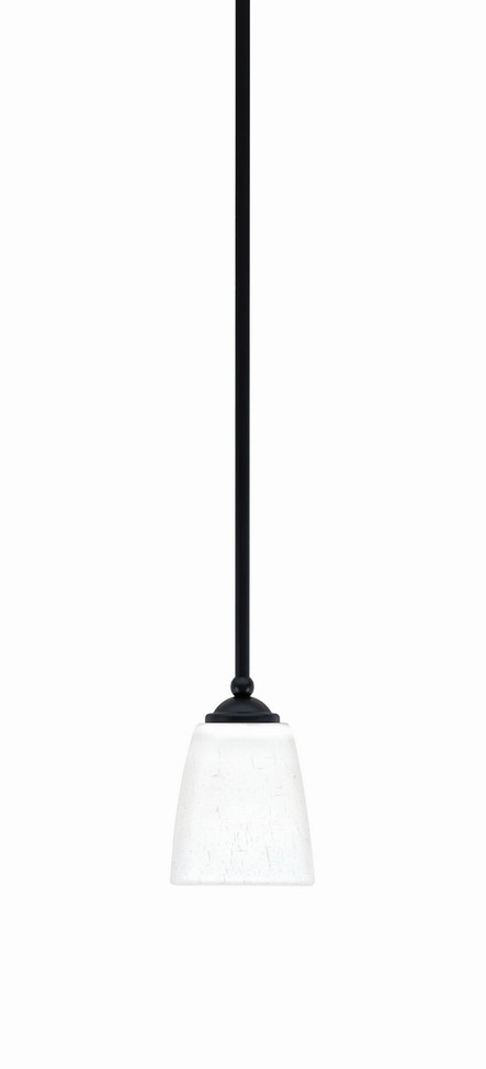 Toltec Lighting - 560-MB-460 - One Light Mini Pendant - Zilo - Matte Black