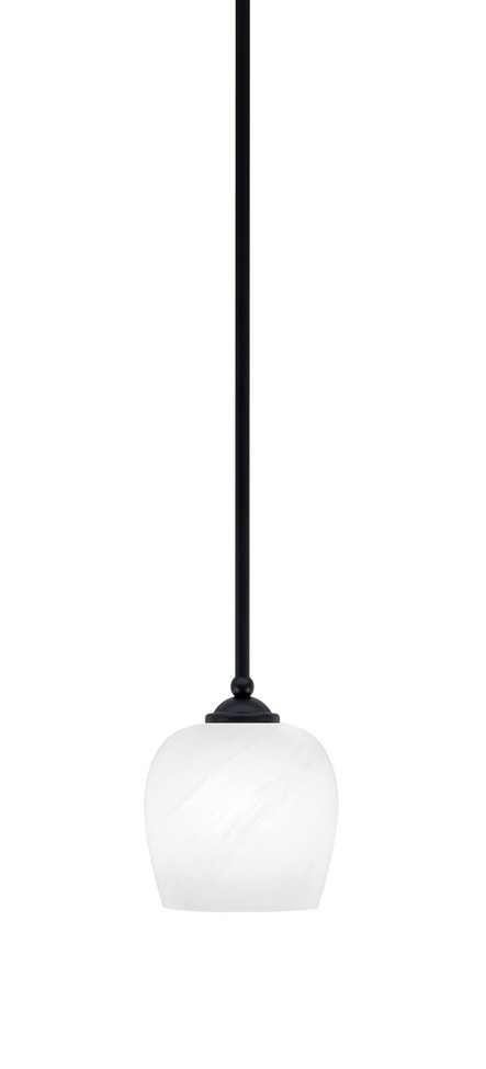 Toltec Lighting - 560-MB-4811 - One Light Mini Pendant - Zilo - Matte Black