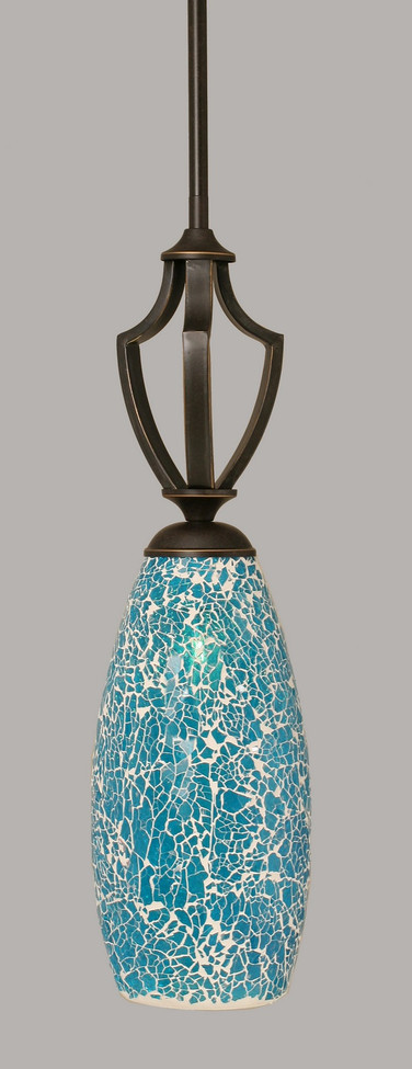 Toltec Lighting - 561-DG-5065 - One Light Mini Pendant - Zilo - Dark Granite
