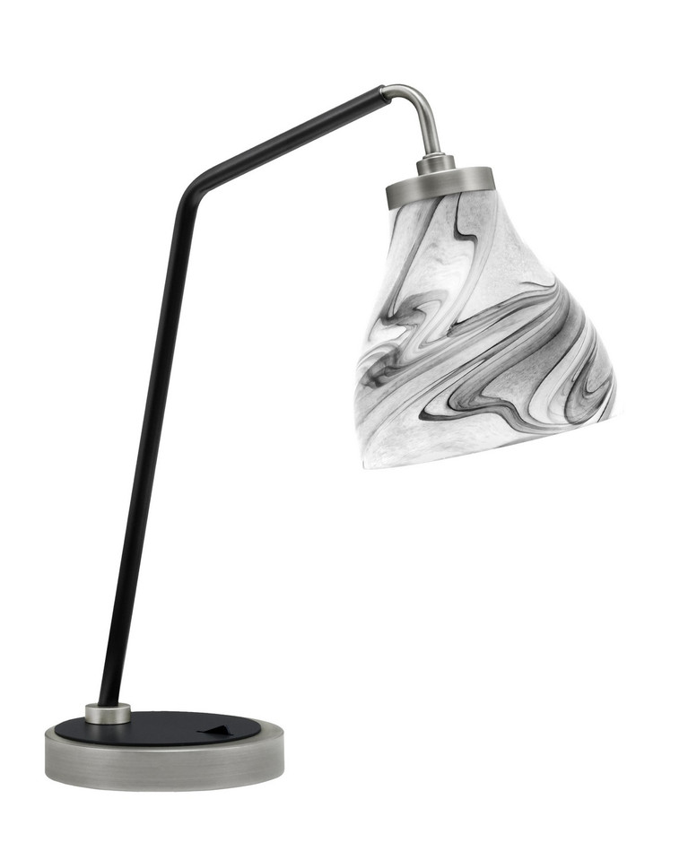 Toltec Lighting - 59-GPMB-4769 - One Light Desk Lamp - Desk Lamps - Graphite & Matte Black
