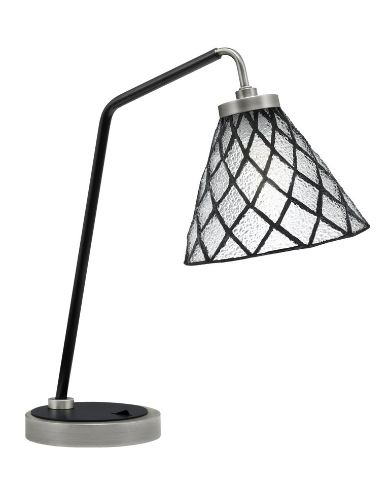 Toltec Lighting - 59-GPMB-9185 - One Light Desk Lamp - Desk Lamps - Graphite & Matte Black