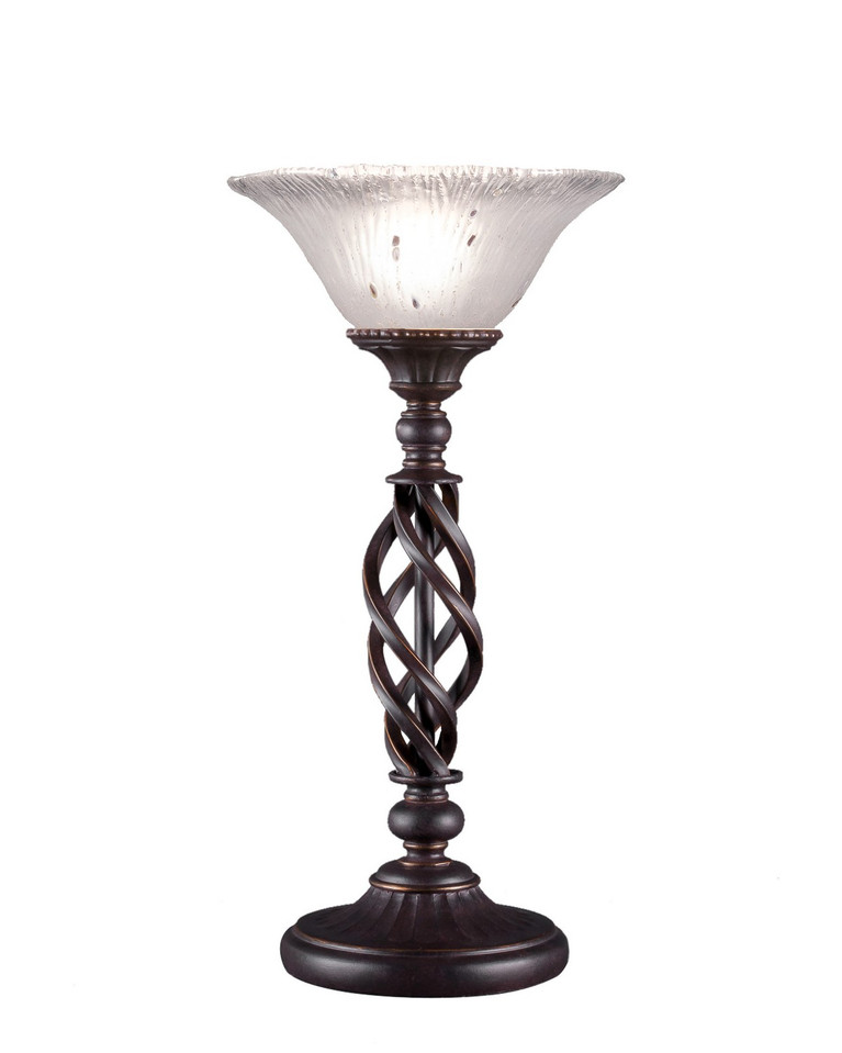 Toltec Lighting - 63-DG-731 - One Light Table Lamp - Eleganté - Dark Granite