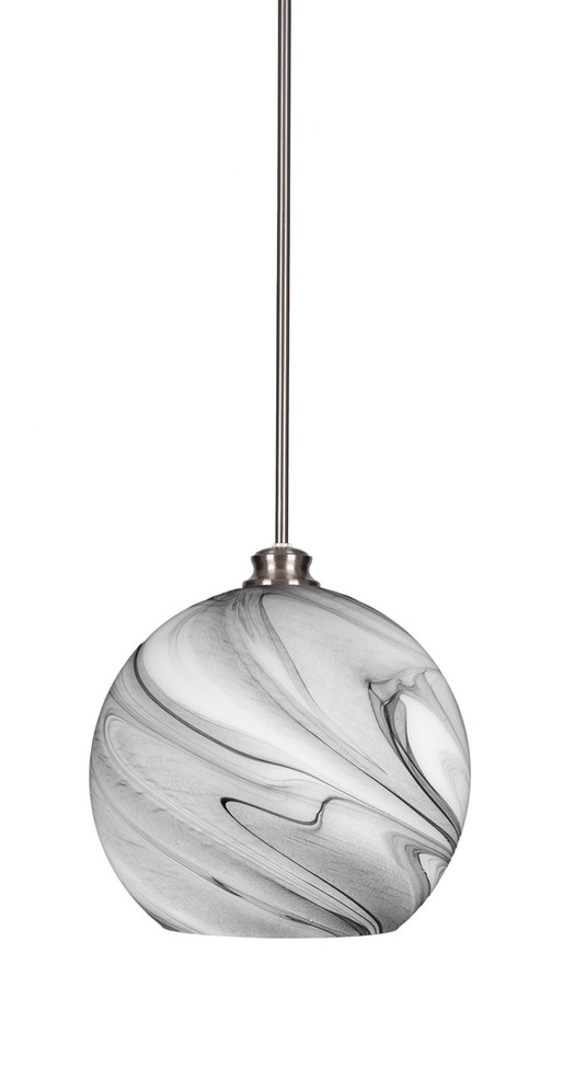 Toltec Lighting - 70-BN-4399 - One Light Pendant - Kimbro - Brushed Nickel