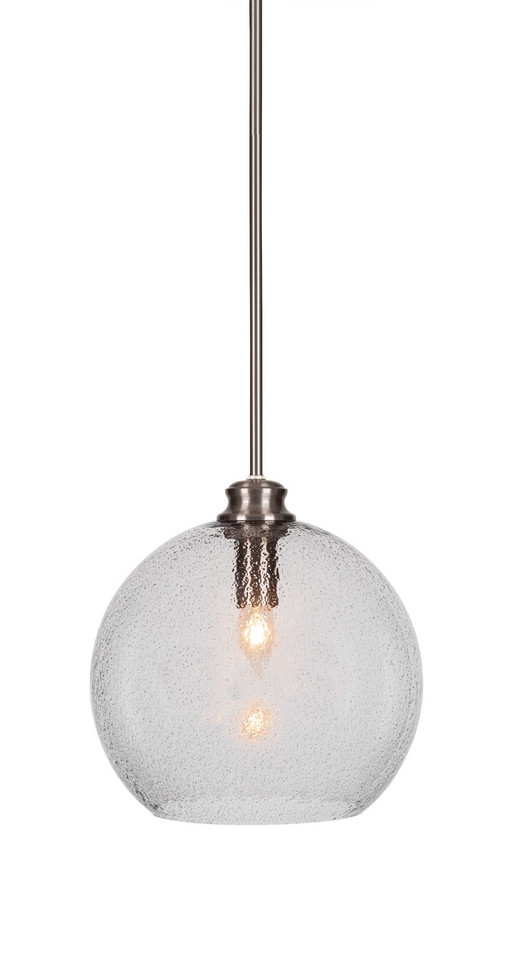 Toltec Lighting - 71-BN-4372 - One Light Pendant - Kimbro - Brushed Nickel