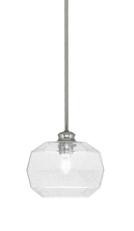 Toltec Lighting - 72-BN-4490 - One Light Pendant - Rocklin - Brushed Nickel
