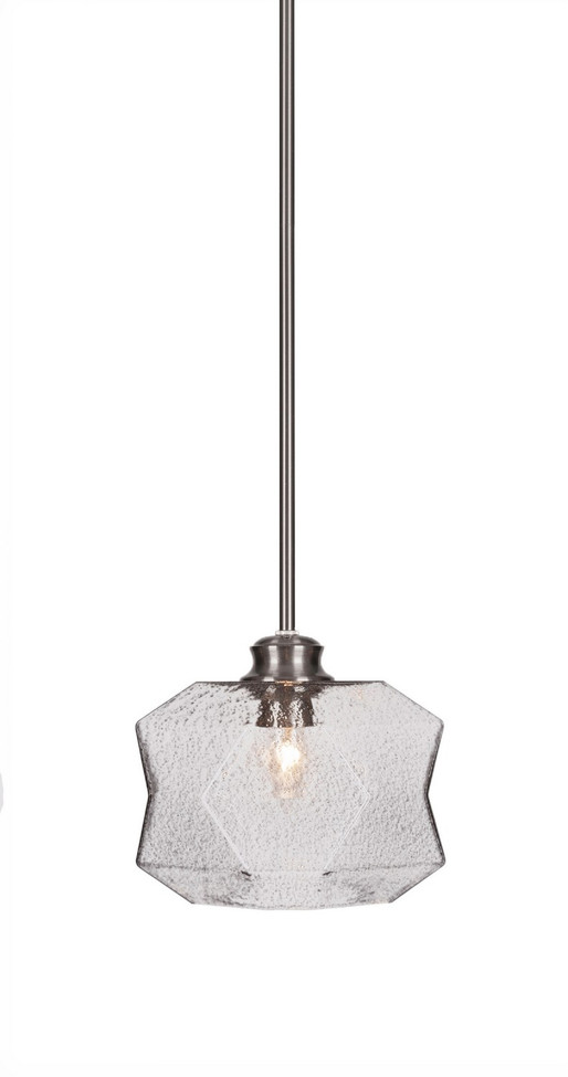 Toltec Lighting - 72-BN-4492 - One Light Pendant - Rocklin - Brushed Nickel