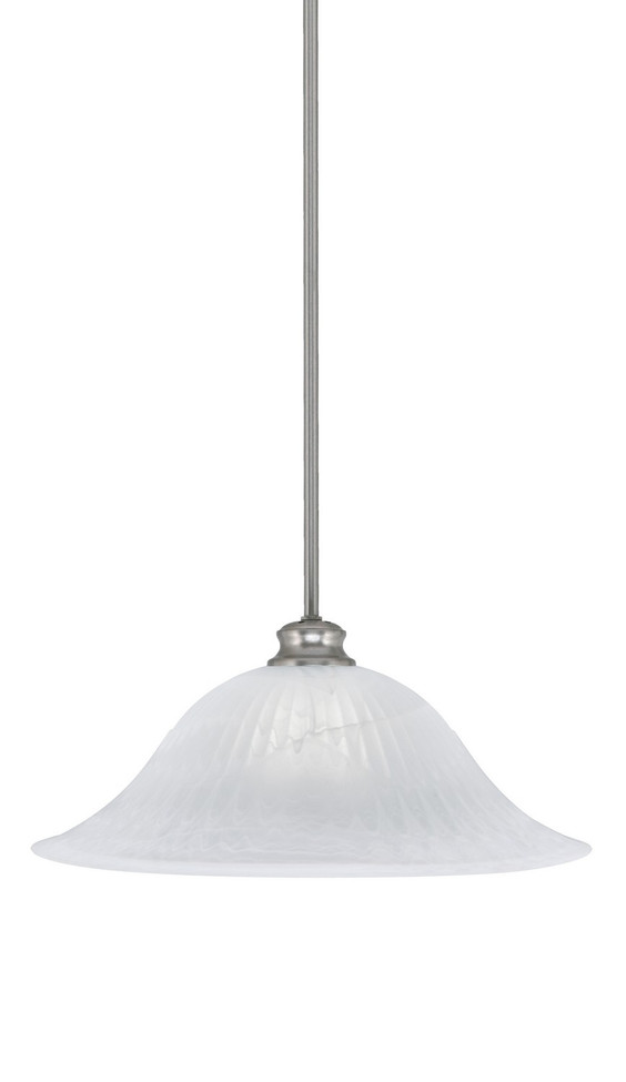 Toltec Lighting - 72-BN-5881 - One Light Pendant - Stem - Brushed Nickel
