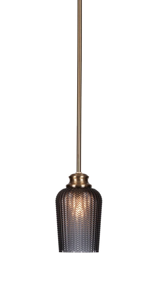 Toltec Lighting - 72-NAB-4252 - One Light Pendant - Cordova - New Age Brass