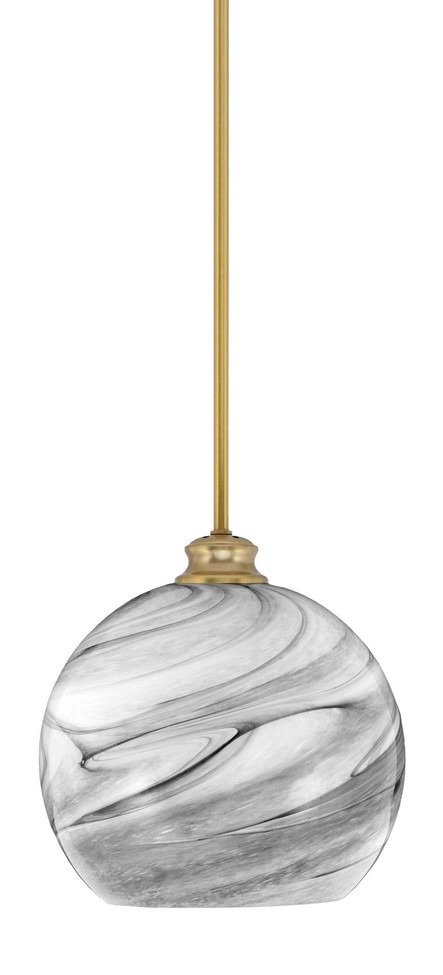 Toltec Lighting - 72-NAB-4359 - One Light Pendant - Kimbro - New Age Brass