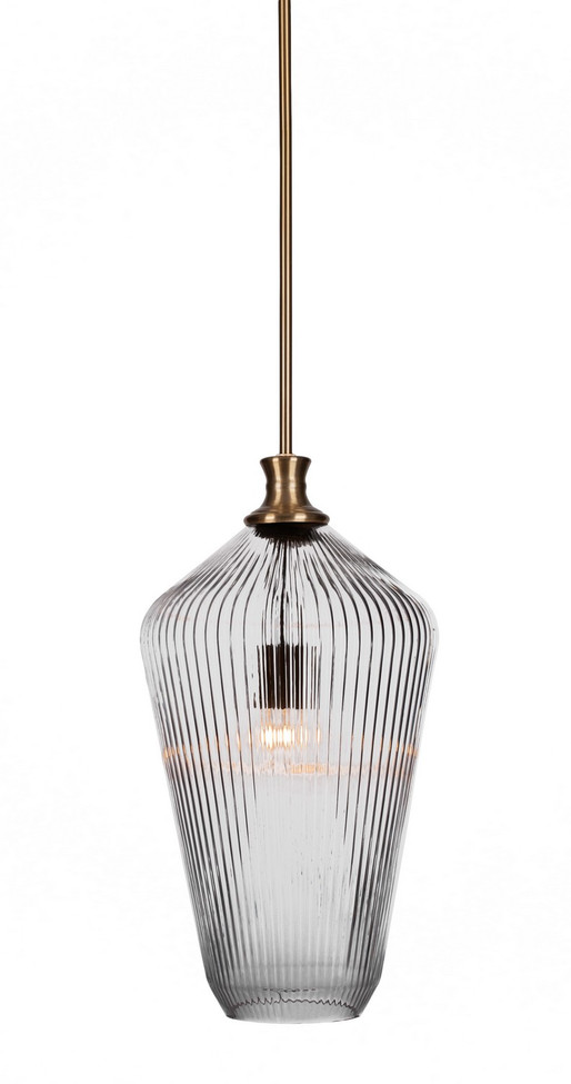 Toltec Lighting - 73-NAB-4650 - One Light Pendant - Carina - New Age Brass