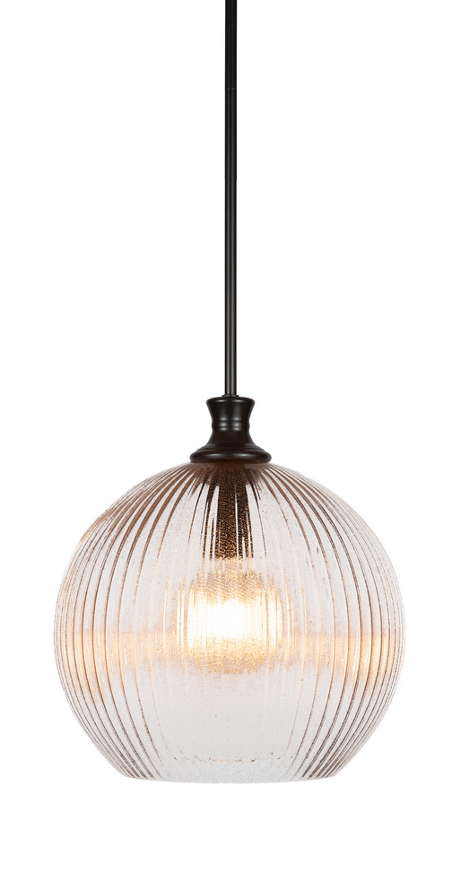 Toltec Lighting - 74-MB-4678-LED45C - One Light Pendant - Carina - Matte Black
