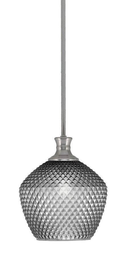 Toltec Lighting - 76-BN-4922 - One Light Pendant - Zola - Brushed Nickel