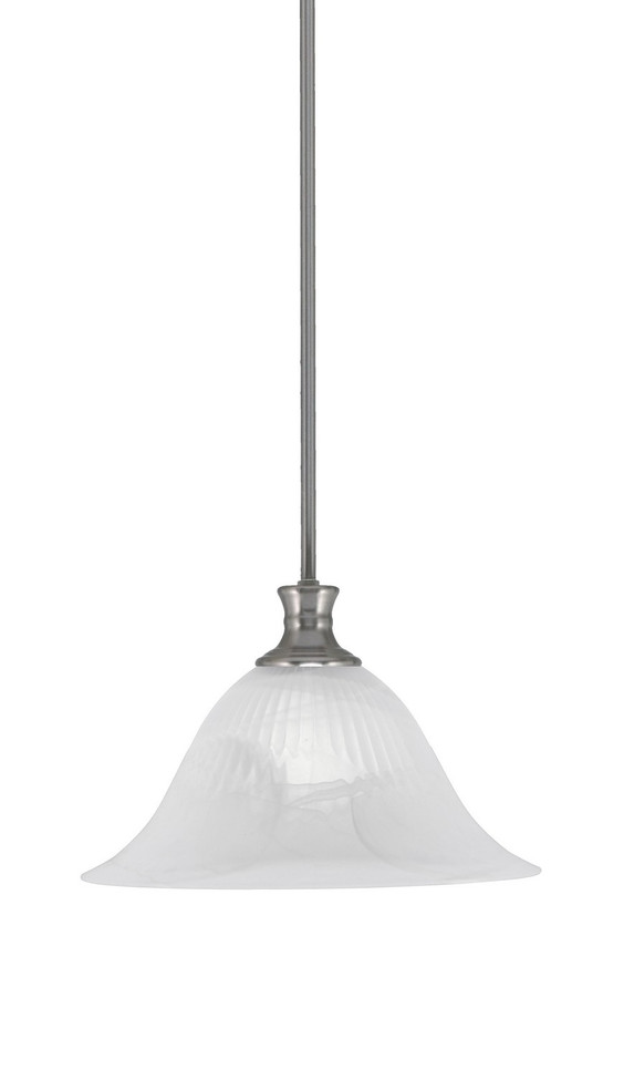 Toltec Lighting - 76-BN-5831 - One Light Pendant - Stem - Brushed Nickel