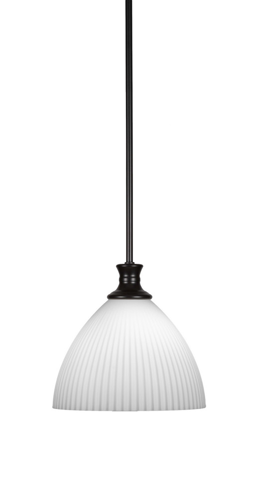 Toltec Lighting - 76-MB-4631 - One Light Pendant - Carina - Matte Black