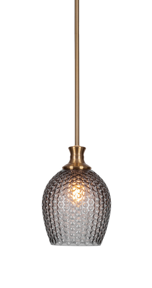 Toltec Lighting - 76-NAB-4902 - One Light Pendant - Zola - New Age Brass