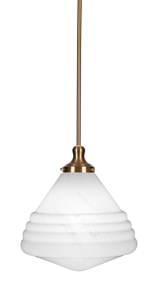 Toltec Lighting - 78-NAB-4731 - One Light Pendant - Juno - New Age Brass