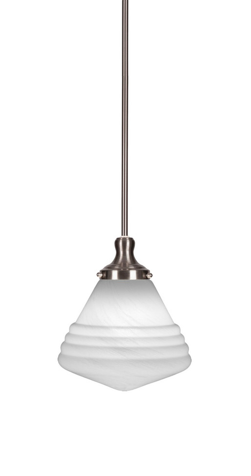 Toltec Lighting - 79-BN-4711 - One Light Pendant - Juno - Brushed Nickel