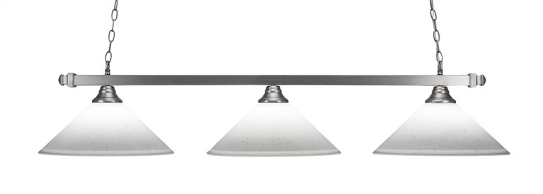 Toltec Lighting - 803-BN-318 - Three Light Bar - Square - Brushed Nickel