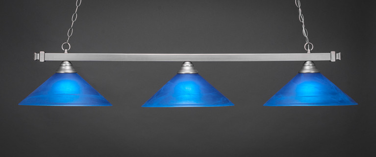 Toltec Lighting - 803-BN-415 - Three Light Bar - Square - Brushed Nickel