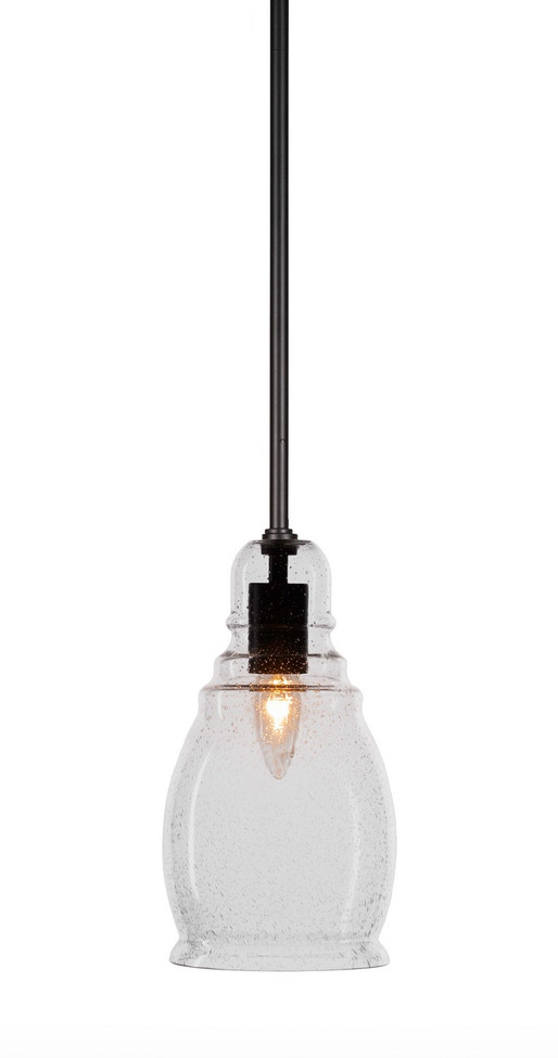 Toltec Lighting - 81-MB-4550 - One Light Pendant - Palisade - Matte Black