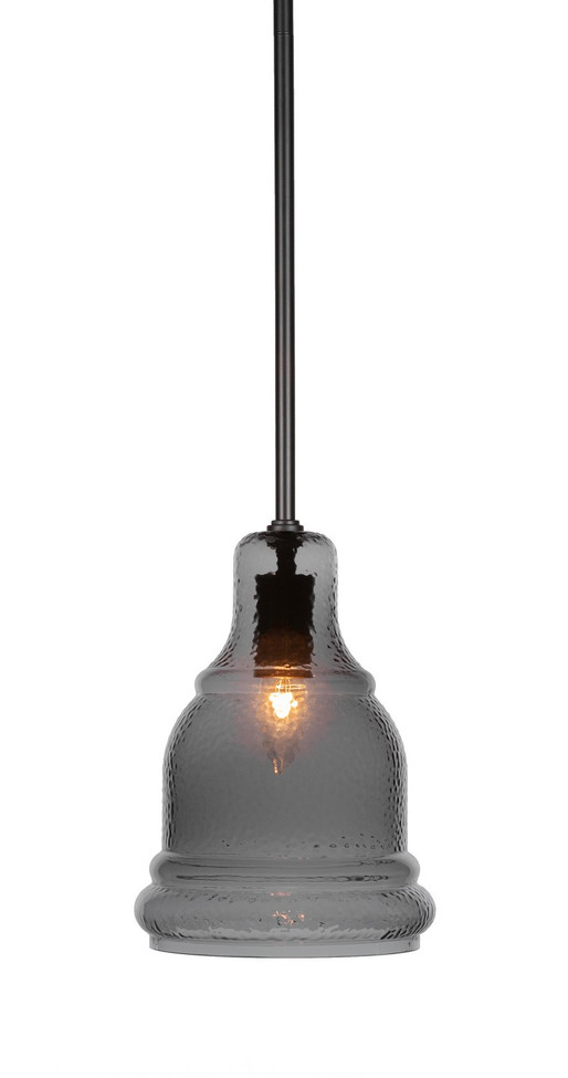 Toltec Lighting - 81-MB-4562 - One Light Pendant - Palisade - Matte Black